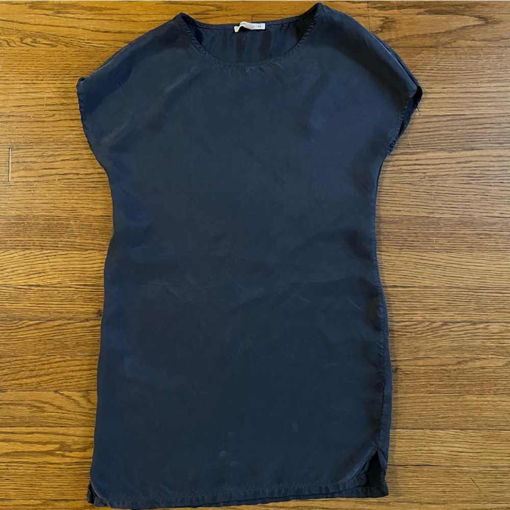 Marine Layer Minimalist Basic Lightweight Tunic Mini Dress